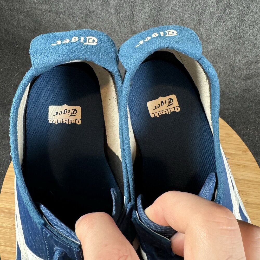 Onitsuka Tiger by Asics Navy and White Sneakers - Picture 7 of 8